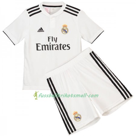 Fußballtrikots Real Madrid Kinder 2018-2019 Kurzarm Heimtrikotsatz kaufen